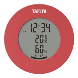 快適レベル表示付デジタル温湿度計ピンク (TT-585PK[ピンク]) [キャンセル・変更・返品不可]