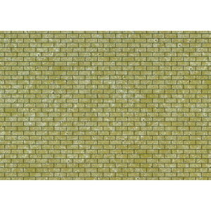 アーテック ジオラマタックシート レンガ カーキ 1/12 5枚組 (055671)