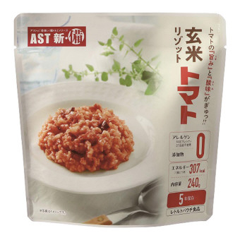 品質保証 2021年 防災用品 AST新 備 玄米リゾット トマト 111721 キャンセル 単品 返品不可 B 変更 授与