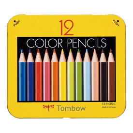 トンボ ミニ色鉛筆12色NQ削り器付パック (BCA-151) 単品 [キャンセル・変更・返品不可]