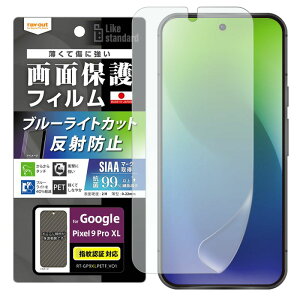 Google Pixel 9 Pro XL Like standard �t�B���� �Ռ��z�� �u���[���C�g�J�b�g ���˖h�~ �R�ہE�R�E�C���X �w��F�ؑΉ� [�L�����Z���E�ύX�E�ԕi�s��]