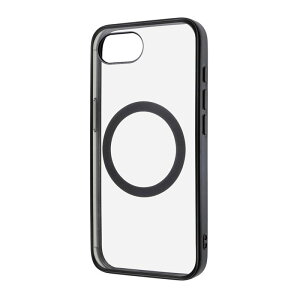 iPhone 17e / 16e Like standard MagSafe�Ή� �}�O�l�b�g�A�N�Z�T���[�Ή� �Ռ��z�� �o���p�[ �}�b�g ���^���b�N �n�C�u���b�h�P�[�X / �u���b�N