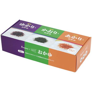 三島食品×IZAMESHI 三島のゆかり・かおり・あかりとおかゆ 6箱セット (652-735)