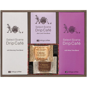三喜屋珈琲 セレクトシーンドリップコーヒー&モロゾフ焼菓子詰合せ (SSD-30MS)
