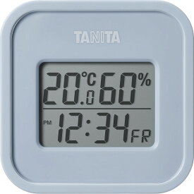 デジタル温湿度計 ブルーグレー (TT588BL) [キャンセル・変更・返品不可]