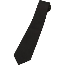 礼装用ネクタイ 黒 朱子織 (09420‐5001‐01) [キャンセル・変更・返品不可]