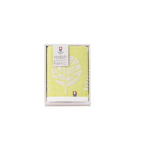 北欧ツリー フェイスタオル イエロー (HT-AOFYE)