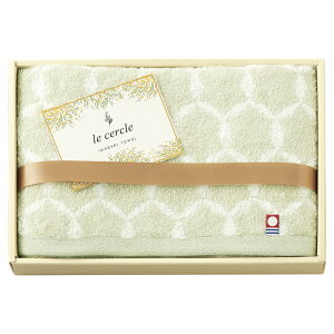 le cercle フェイスタオル グリーン (LC4112)