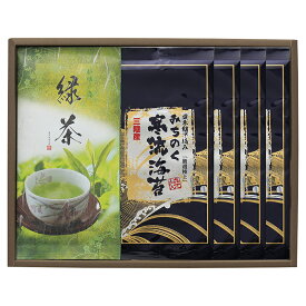 みのり工房 みちのく寒流のり・鹿児島茶詰合せ (MKT-CS)