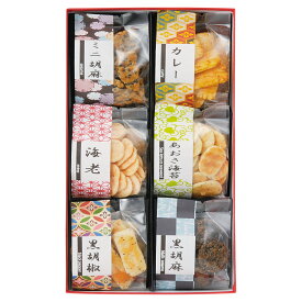 お煎餅6種詰合せ あられ煎 (AS-01)