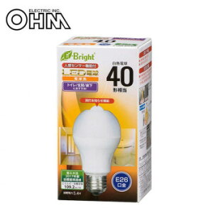 OHM LEDd E26 40` lZT[t dF LDA5L-H R21