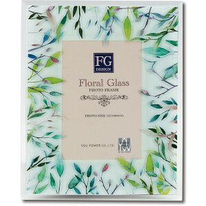 ユーパワー NATURAL STYLE FGデザイン フォトフレーム 「ネイチャーグリーン」 FF-02094