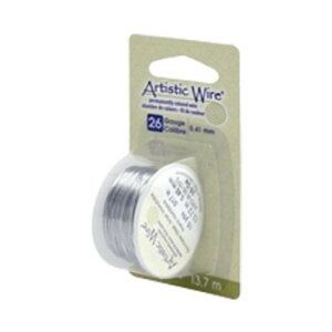 Artistic Wire(アーティスティックワイヤー) ステンレススチール 0.4mm×約13.7m 26