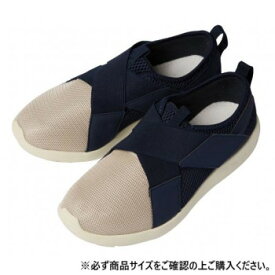 リハビリ支援シューズII ネイビー 091413・23cm