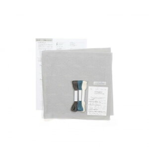 Sashiko Textile lab �Ԃӂ���L�b�g �h���q�L�b�g Flow(Pale Gray) SK451