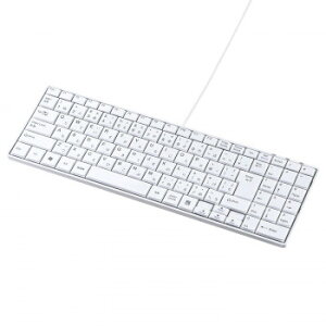 �T�����T�v���C USB�X�����L�[�{�[�h �e���L�[�t�� �z���C�g SKB-SL17WN