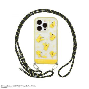 �|�P�b�g�����X�^�[ IIIIfitLoop iPhone15Pro�Ή��P�[�X �s�J�`���E POKE-879A