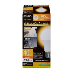 �Z���T�[�t��LED�d�� 40W�d���F���� LDA5L-G-G5108PIR