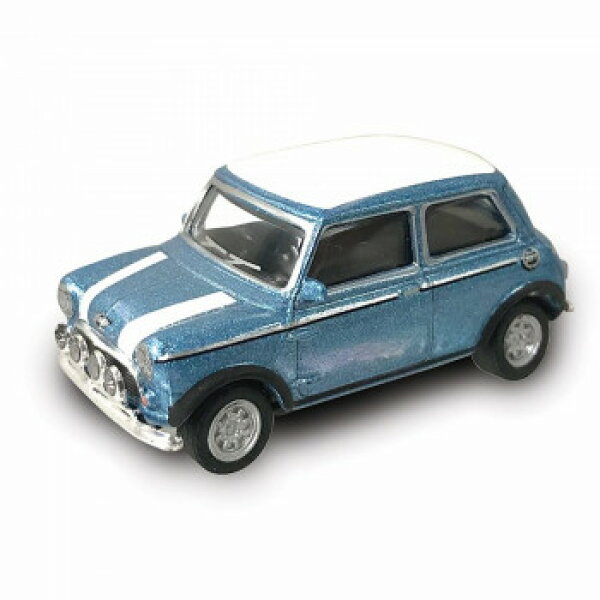 ホンウェル B ミニクーパー レーシング 1/72スケール ブルー ホワイトルーフ 780060