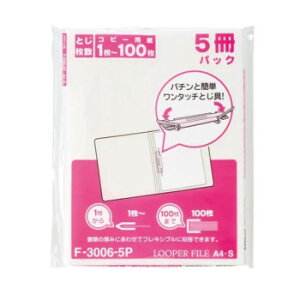 LIHIT LAB.(���q�g���u) ���[�p�[�t�@�C�� A4 5�� �� F-3006-5P-0