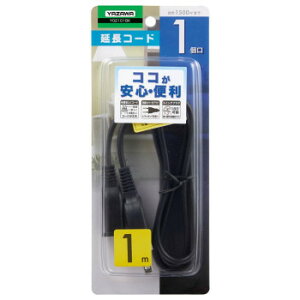 YAZAWA(���U���R�[�|���[�V����) �σg���t�����R�[�h1��1m�u���b�N Y02101BK
