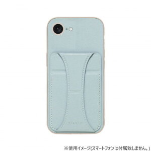 iPhone16e��p�w�ʌ^�P�[�X NICOLA Blue iP24SP-NIC03