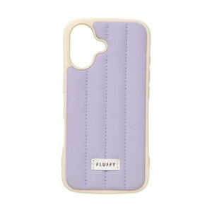 FLUFFY iPhone17pwʌ^P[X Lilac/CbN iP25-61-FFYH04