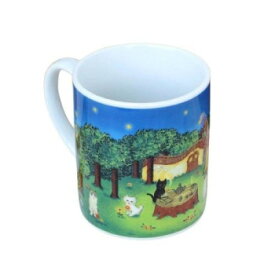 とことこサーカス マグカップ 猫/ネコ 「森のお茶会」 KT-MG-001
