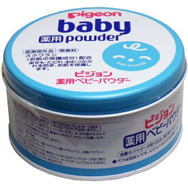 楽天市場 ピジョン ベビーパウダー ピンク缶 150gの通販