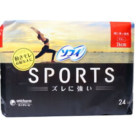 ソフィ SPORTS 特に多い昼用 26cm 羽なし 24個入 [キャンセル・変更・返品不可]