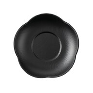 アサヒ興洋 塗茶托 梅型 黒