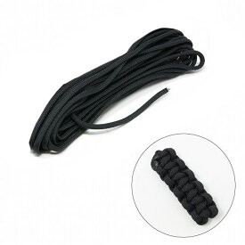 [TIGER/タイガー] パラコード φ4mm×5m ブラック C-101