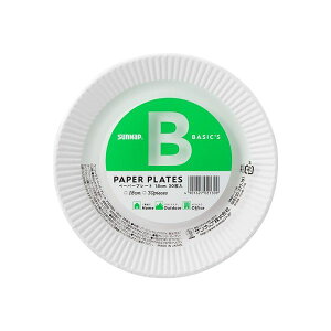 �T���i�b�v BASIC'S �y�[�p�[�v���[�g �z���C�g 18cm 30���� P1830BA