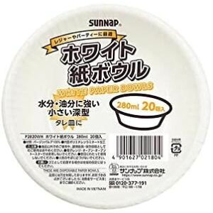 �T���i�b�v �z���C�g���{�E�� 280ml 20����
