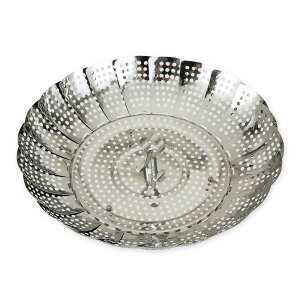 貝印 Kai Kitchen ステンレス 大型フリーサイズ蒸し器 18〜28cm用 DH-8070