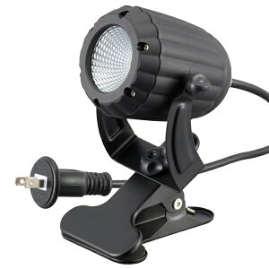 LED�h�o�h���N���b�v���C�g(400lm/�u���b�N) (LTC-COB-BB)