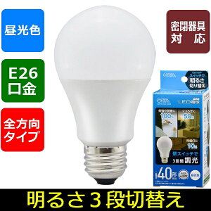 LED�d��(40�`����/520lm/�����F/E26/�S����270°/���`���Ή�/�����@�\�t) (LDA4D-G/D AG93)