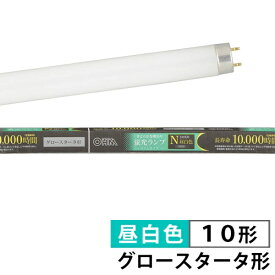 蛍光ランプ スリムタイプ グロースタータ形(10形/昼白色) (FL10SS・EX-N)