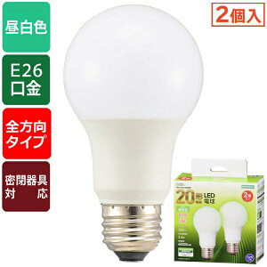 LEDd(20`/350lm/F/E26/Sz280°/`Ή/2) (LDA3N-G AG52 2P) [LZEύXEԕis]