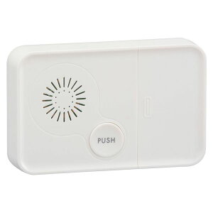 流水音発生器(約75dB/単3形×2本使用/両面テープ付属/ホワイト) (OGH-TT1)