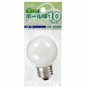 �{�[���� ������(10W/�z���C�g/E26/G-50/���{��) (LB-G5610-WLL)