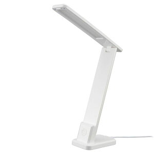 LED�f�X�N�����v(JIS A�`����/3�i�K����/�����F/420 lm/5W/USB�d��/�z���C�g) (DS-LS20USB-W)