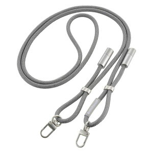 �`���[�W���O�X�g���b�v�P�[�u��(�҂ݍ���/USB-C to USB-C/1.5m/�O���[) (SMT-LSCL15N-H)