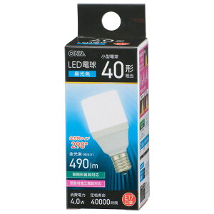 LEDd T`(`40`/F/490 lm/4.0W/E17/S290°/`Ή/fMގ{HΉ) (LDT4D-G-E17 IS5)