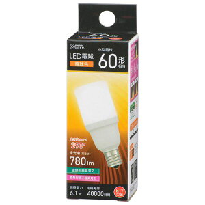 LEDd T`(`60`/dF/780 lm/6.1W/E17/S290°/`Ή/fMގ{HΉ) (LDT6L-G-E17 IS5)