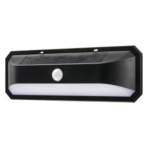 �Z���T�[�E�H�[�����C�g(����+�l���Z���T�[/800 lm/�\�[���[���d��/�����F/�ی쓙��IP65/�u���b�N) (LS-B800JW-SD2)