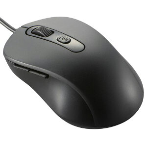 �É��u���[LED�}�E�X(�R��/5�{�^��/M�T�C�Y/�P�[�u����1.5m/USB Type-A/�u���b�N) (PC-SMUBS5M-K)