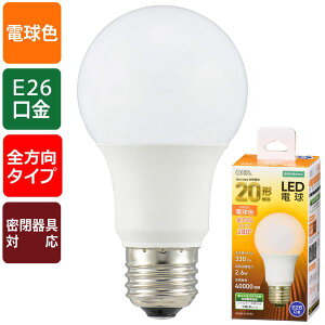 LED�d��(20�`����/330lm/�d���F/E26/�S�����z��280°/���`���Ή�) (LDA3L-G AG52)