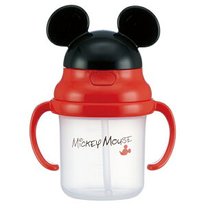 ミッキーマウス ダイカットストローホッパー両手マグ