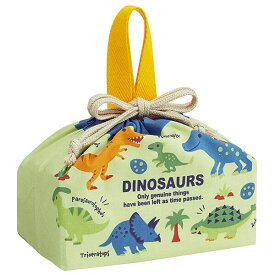 DINOSAURS PICTURE BOOK ランチ巾着 スケーター [キャンセル・変更・返品不可]